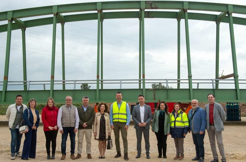  La Diputació de València ultima la passarel·la de vianants que connectarà Sueca i Fortaleny per damunt de l’A-38