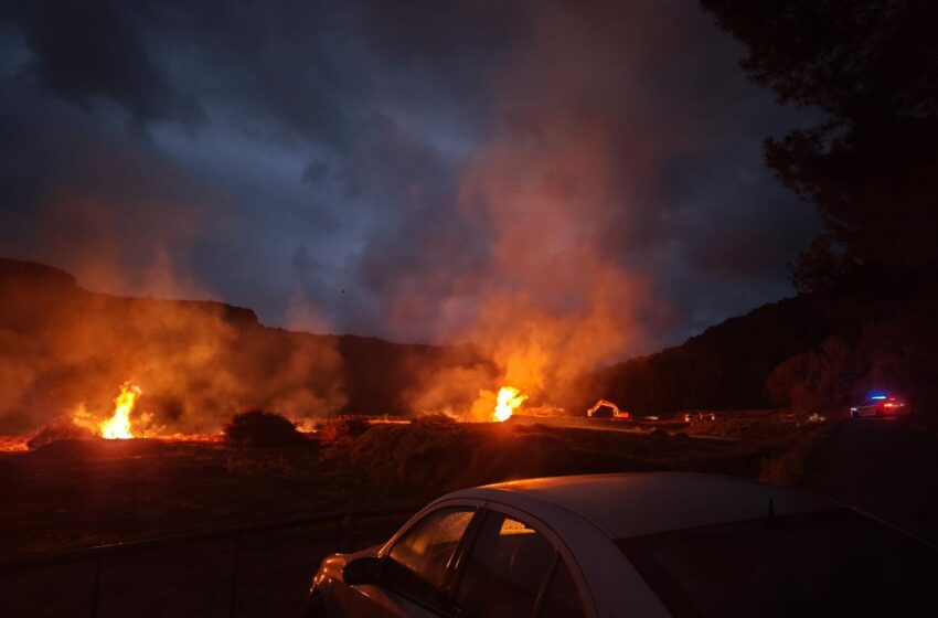  Estan prohibides les cremes agrícoles en Pasqua a Alzira
