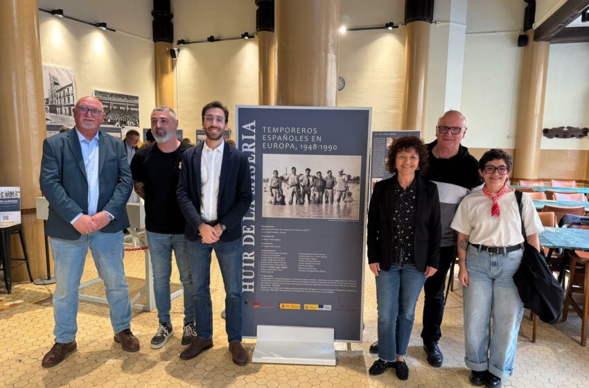 Sueca acull una exposició dedicada als treballadors temporers a Europa en el segle XX