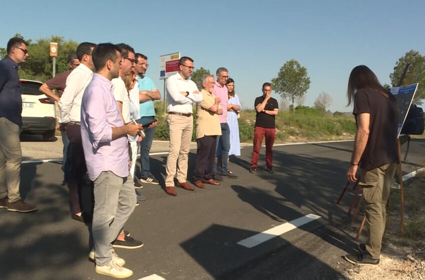  La Diputació finalitza el condicionament de la carretera de l’Embassament de Tous