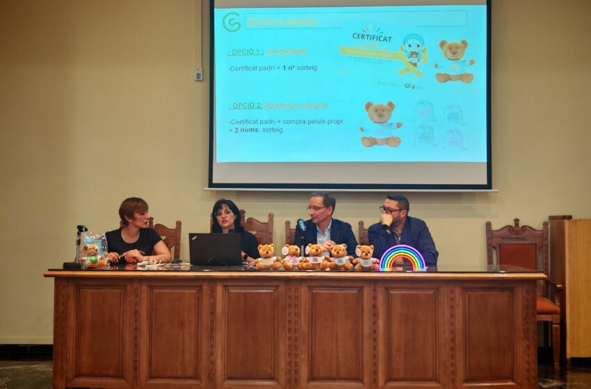  La Junta Local contra el Càncer de Benifaió presenta la campanya “Apadrina un peluix”