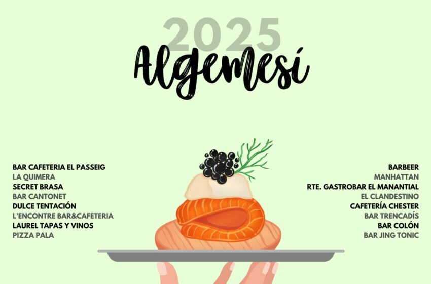  La Ruta de la Tapa torna a Algemesí per a impulsar l’hostaleria local en el context post-DANA