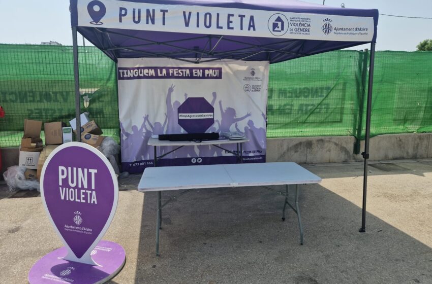  Igualtat instal·larà Punts Violeta al recinte firal per a propiciar unes festes de Sant Bernat sense agressions sexistes