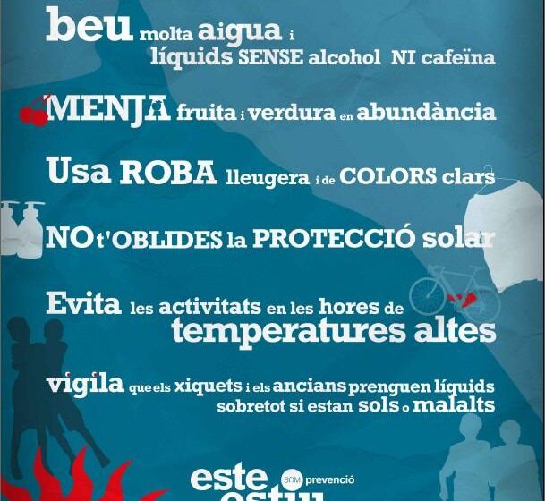  Nou avís per altes temperatures que afecta a Alzira