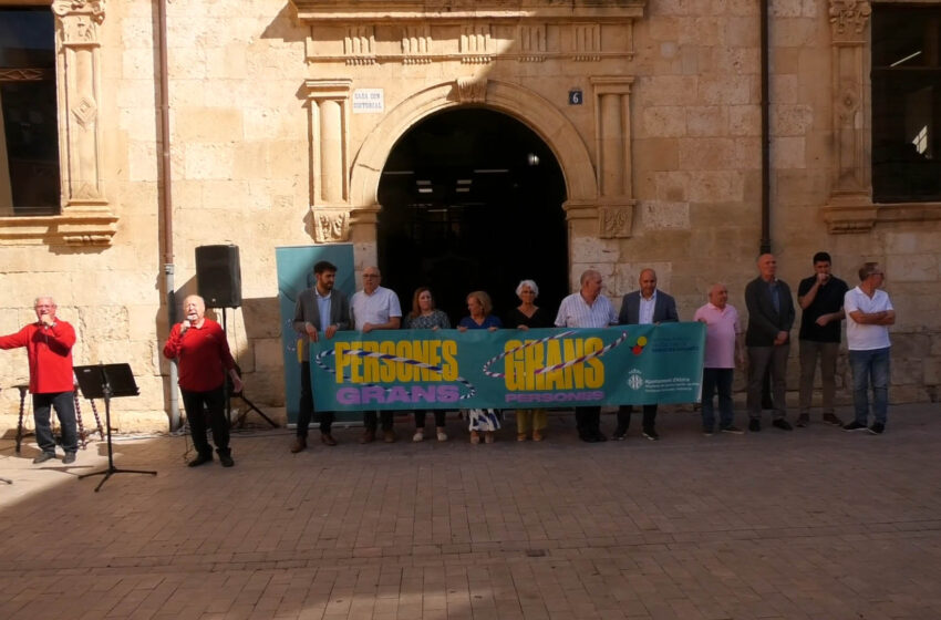  Alzira reivindica el paper fonamental de les persones grans en el Dia Internacional