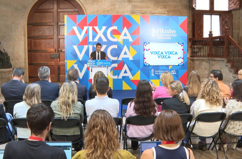  La Generalitat Valenciana presenta la campanya institucional del 9 d’Octubre centrada en la música