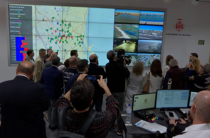  València instal·la sis càmeres i un radar per vigilar el llit nou del riu Túria