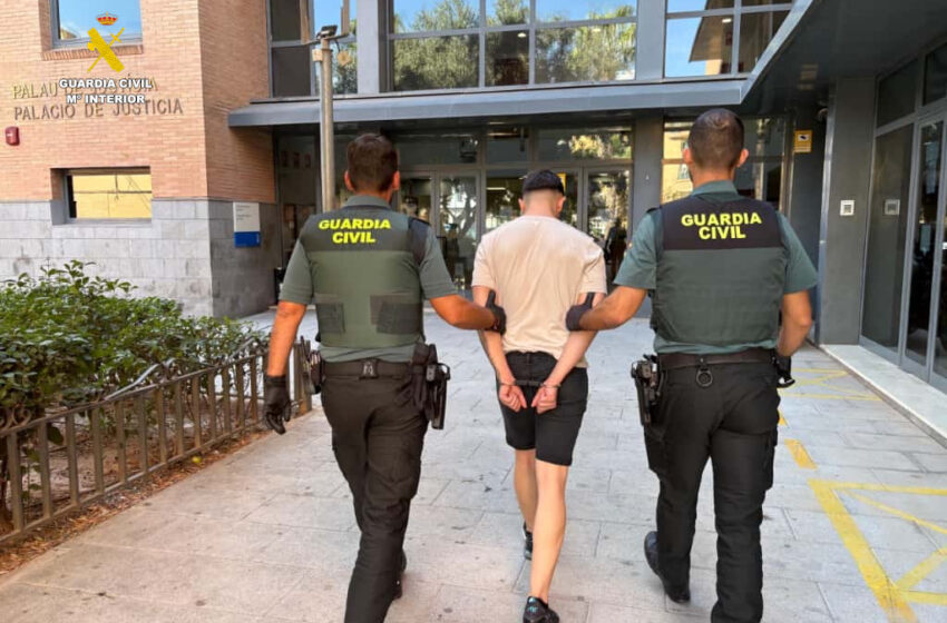  La Guàrdia Civil deté als responsables de múltiples danys a Alginet