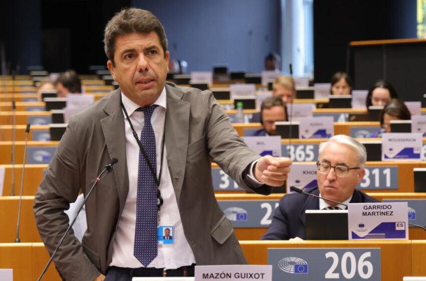  Mazón destaca el lideratge de les regions europees en inversió tecnològica i IA