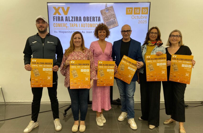  Alzira celebra la XV edició de la Fira Alzira Oberta