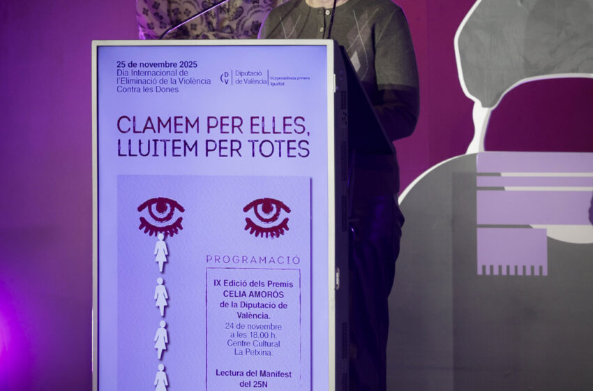  Enguix reivindica el 25N com “un deure democràtic inajornable” en els Premis Celia Amorós