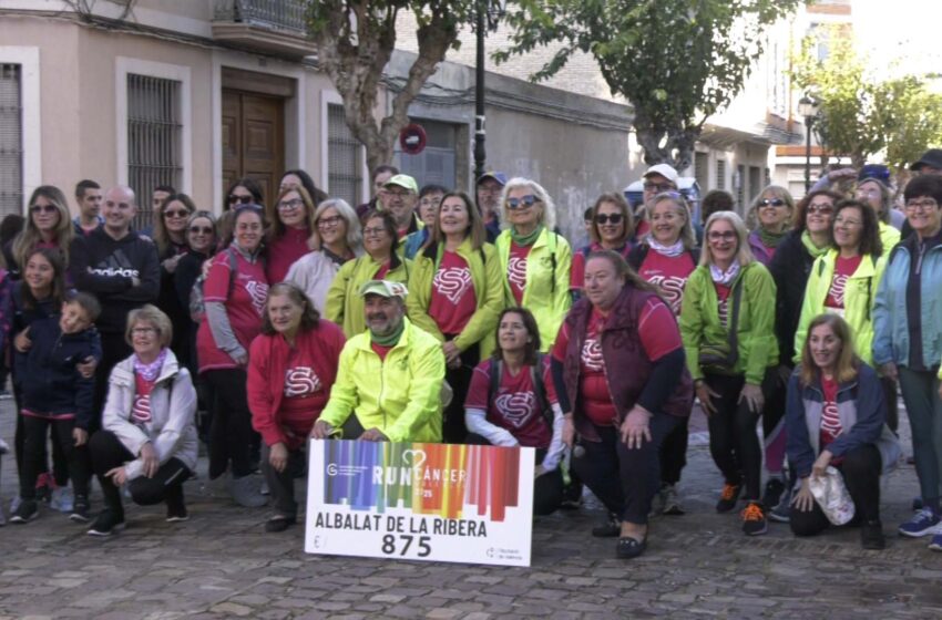  Albalat de la Ribera recapta 900 euros per a investigació en la IV RunCàncer