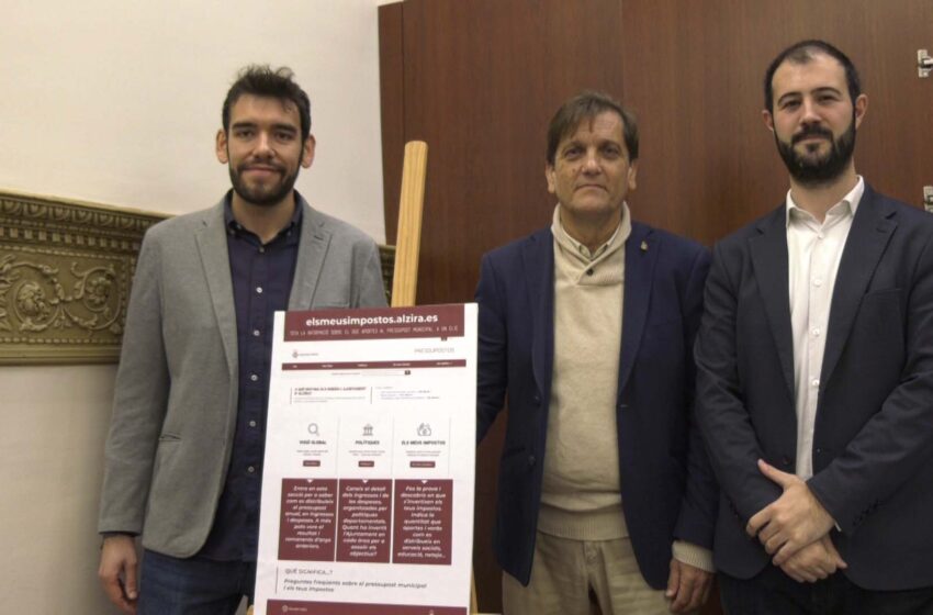  La ciutadania d’Alzira ja pot consultar de manera clara com es distribuïx el pressupost municipal