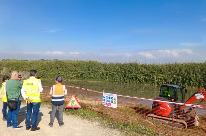  La Generalitat i l’Ajuntament de Polinyà del Xúquer inicien els treballs per a minimitzar l’impacte de les inundacions al municipi