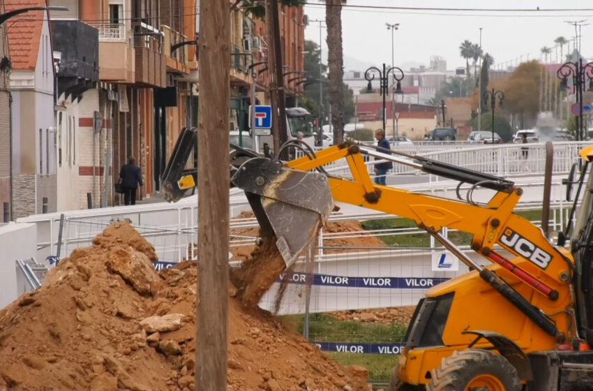  Comencen les obres per ampliar la capacitat del Barranc de la Saleta d’Aldaia