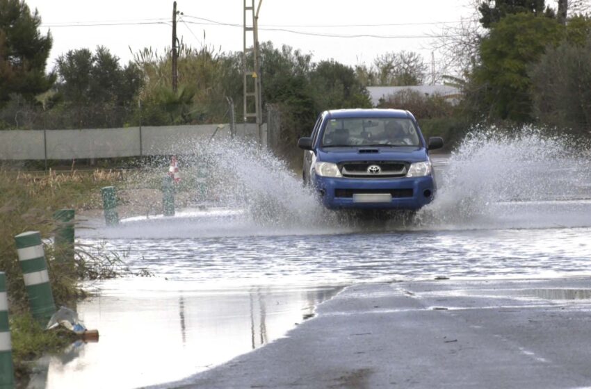  Sollana lidera els registres de pluges a la Ribera amb vora 45 l/m2