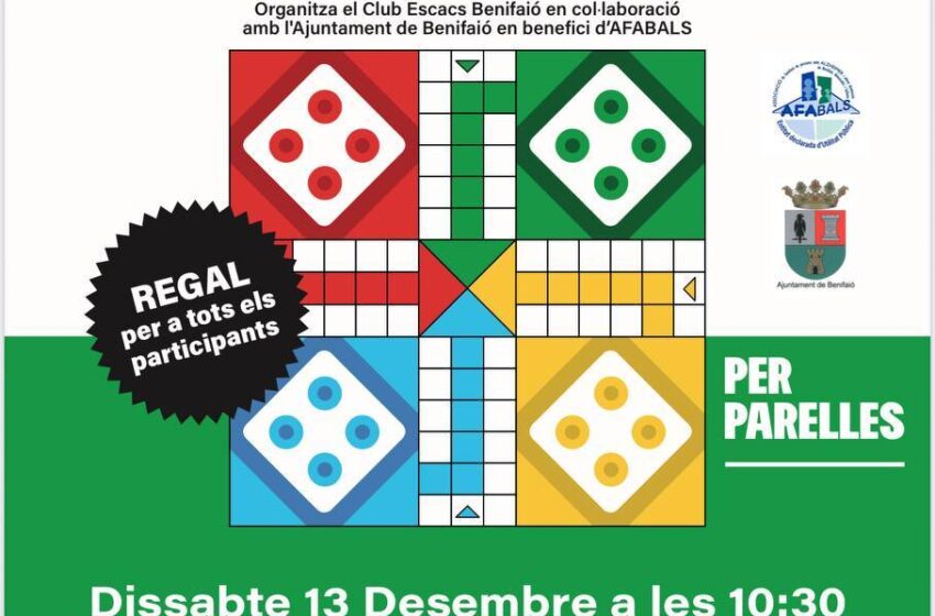  Torneig Parxís i Torneig d’Escacs Escolar solidaris a Benifaió