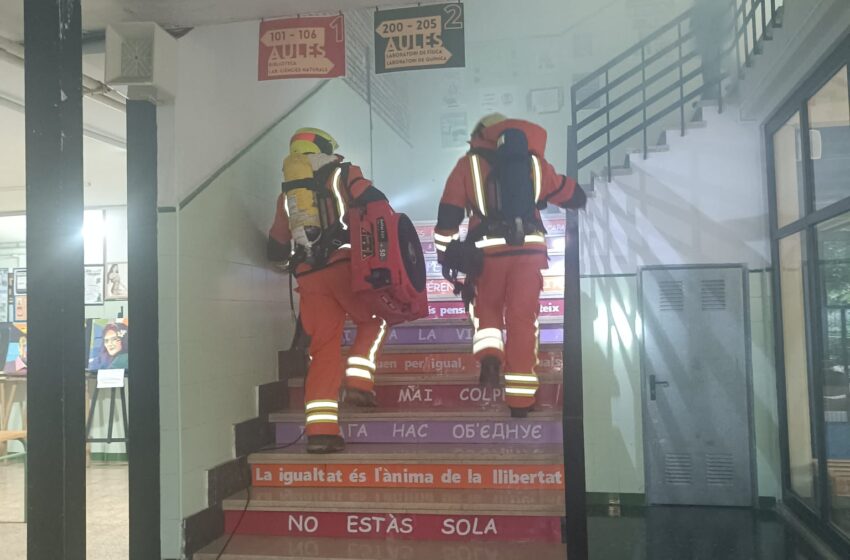  Simulacre d’emergències a l’IES José María Parra d’Alzira