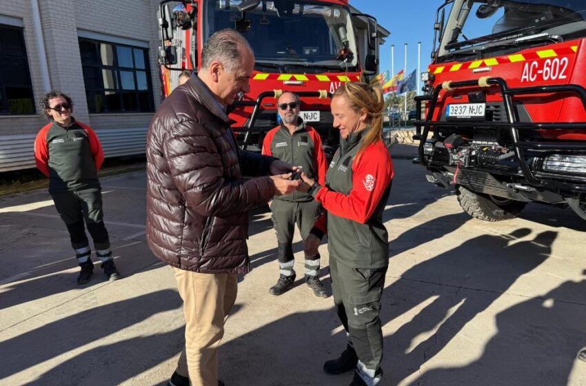  Emergències incorpora al Servei de Bombers Forestals de la Generalitat sis nous camions autobomba