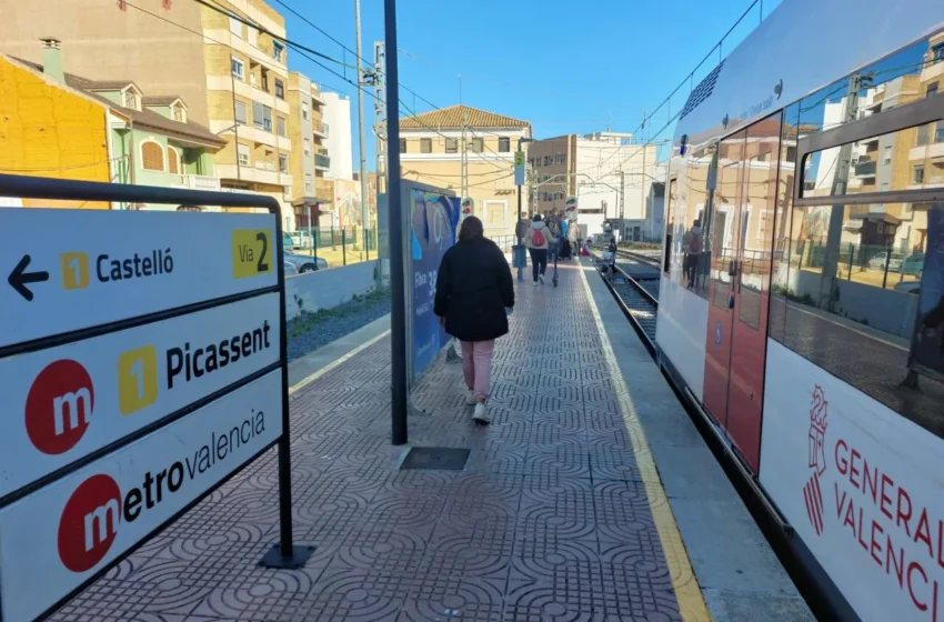  Reoberta la circulació de la L1 de Metrovalència entre Picassent i Vilanova de Castelló