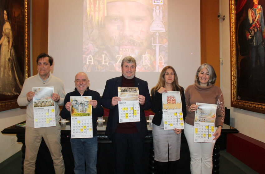 Alzira estrena la versió accessible del Calendari Municipal 2026